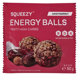 SQUEEZY Energetyczne kulki mocy ENERGY BALLS 50 g