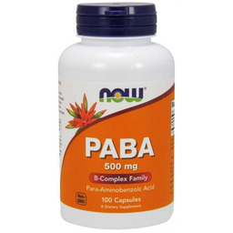 NOW Foods PABA 500 mg