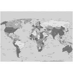 100 70cm Obraz płótno World map płótno rama