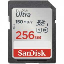 SanDisk Ultra SDXC UHS-I 256GB 150MB/s Karta pamięci