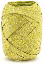 Wstążka dekoracyjna PartyDeco 5mm x 1m złota