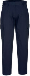 PORTWEST S233 SPODNIE DAMSKIE CARGO STRETCH; CIEMNOGRANATOWY