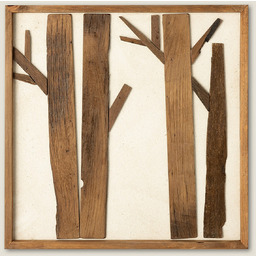 Obraz Wooden Forest 62x62 cm, 62x4x62 cm