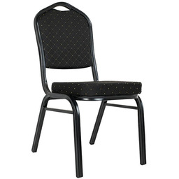 Krzesło bankietowe, weselne heron czarne