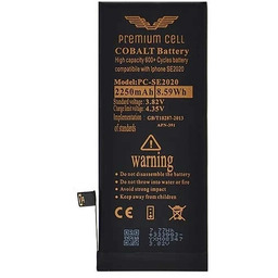 Bateria Premium Cell Cobalt iPhone SE 2020 2250mAh