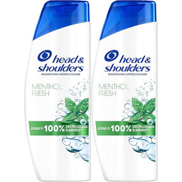 Head & Shoulders Menthol Fresh szampon przeciwłupieżowy 2x225ml,