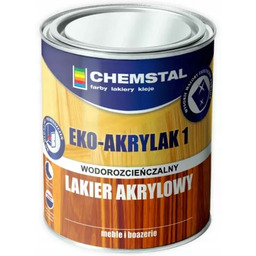 Chemstal Eko-akrylak 1 Lakier Akrylowy Do Drewna Bezbarwny