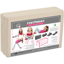 Fiki Miki Materac do ćwiczeń ruchowych 120x60 beżowy
