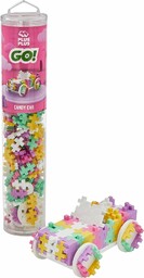 Plus-Plus Tuba Color Cars Candy, 200 elementów, klocki,