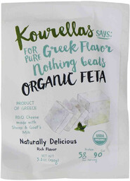 Kourellas Ser feta 150 g kostka (EKO)