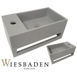 Umywalka mała z uchwytem na ręcznik 35x20x16 cm