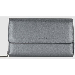 VALENTINO Srebrny portfel na łańcuszku Kalua Pochette