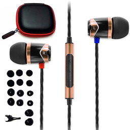 SoundMagic E10C - Słuchawki dokanałowe z pilotem