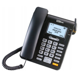 Telefon przewodowy Maxcom Comfort MM28D Stacjonarny na kartę