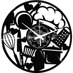 Instant Karma Clocks Zegar ścienny z winylu