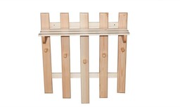 Outlet - Wieszak drewniany nr7 Olcha