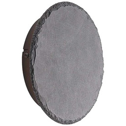 Lindby - Peetu Round LED Lampa Ścienna Black