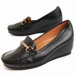 Montevita Mokasyn Na Kolorze Moli Czarny