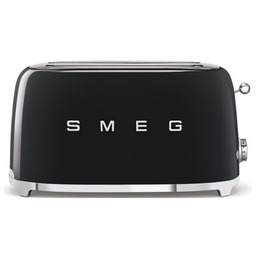 Toster na 4 kromki SMEG TSF02BLEU - Czarny