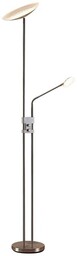 Lindby - Jonne LED Lampa Podłogowa Satin Nickel