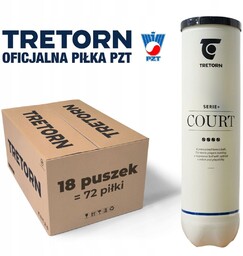 Piłki Tenisowe Tretorn Court Serie+ 16 piłek Oficjalna