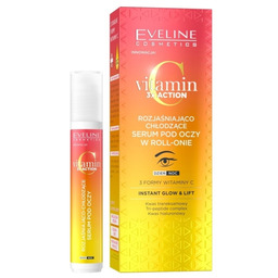 EVELINE Vitamin C 3xAction Rozjaśniająco - Chłodzące Serum