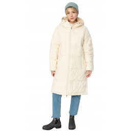 Roxy Zimowa Kurtka z Kapturem Pikowana do Kolan