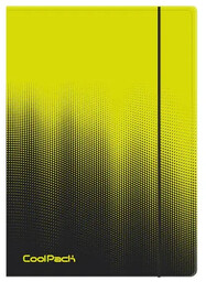 Teczka na gumkę A4 Coolpack Gradient LEMON -