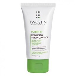 Iwostin, Purritin Lekki Krem Sebu Control, 60 Ml