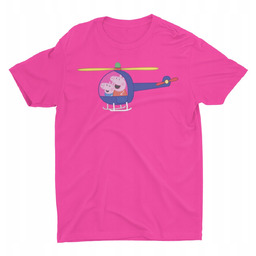 Koszulka Dziecięca-Świnka Peppa-Mix Kolory- 146 L