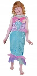 Strój Ariel Oryg. Disney, Arielka Syrenka 5-6 Lat