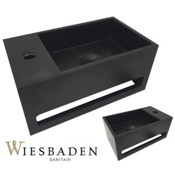 Umywalka mała z uchwytem na ręcznik 35x20x16 cm