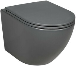 Lavita Sinto Grey Zestaw Toaleta WC 49x36.5 cm