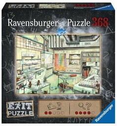 RAVENSBURGER Puzzle Exit Laboratorium 167838 (368 elementów)