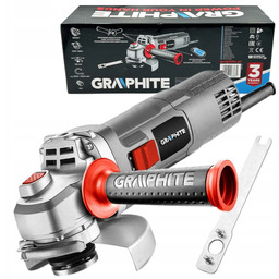 Graphite Szlifierka Kątowa Sieciowa 1600W 125x22.2 mm 3000-11000rpm