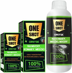 One Shot oprysk na komary, meszki, muchy