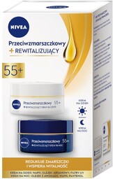 2 Pack Przeciwzmarszczkowy+ Rewitalizujący krem na dzień