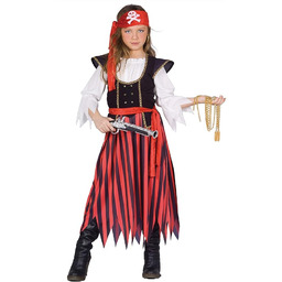 Ciao Kostium dziewczęcy piracki (rozmiar 4-6 lat)