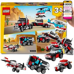 LEGO  31146 3w1  HELIKOPTER + CIĘŻARÓWKA