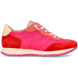 Hiszpańskie sneakersy premium - WONDERS A-4802 RÓŻOWE
