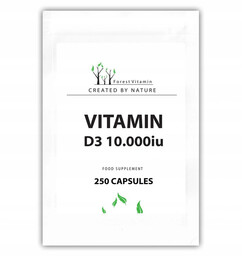 FOREST VITAMIN Vitamin D3 10.000IU 250caps