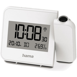 Budzik z projektorem HAMA Hvar 222206 Biały