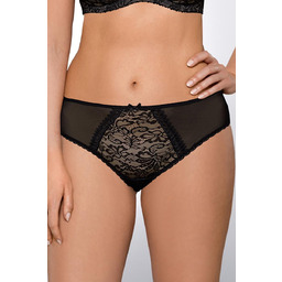 Ava 1396/S czarny M Majtki stringi