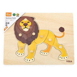 VIGA Układanka Na podkładce: Lew 44602 (8 elementów)