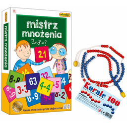 Komplet - Pomoc Dydaktyczna Korale matematyczne 100 +