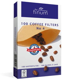 Finum filtry do kawy nr 4 100 szt.