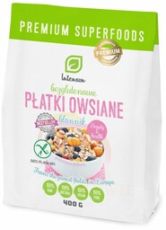 Bezglutenowe Płatki Owsiane, Intenson, 400g