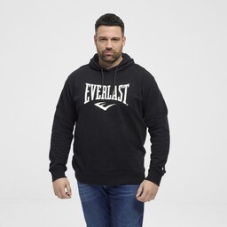 Bluza Męska Czarna z Kapturem EVERLAST Duże Rozmiary