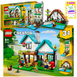 LEGO CREATOR 3 w 1 PRZYTYLNY DOM KLOCKI