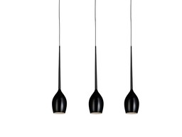 IZZA 3 SHINY BLACK - Azzardo - lampa
